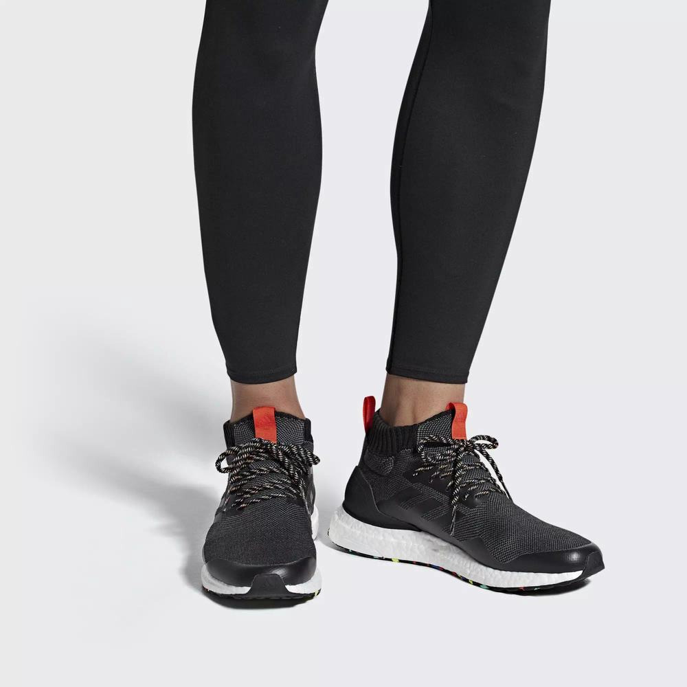 Adidas Ultraboost Mid Tenis Para Correr Negros Para Hombre (MX-85956)